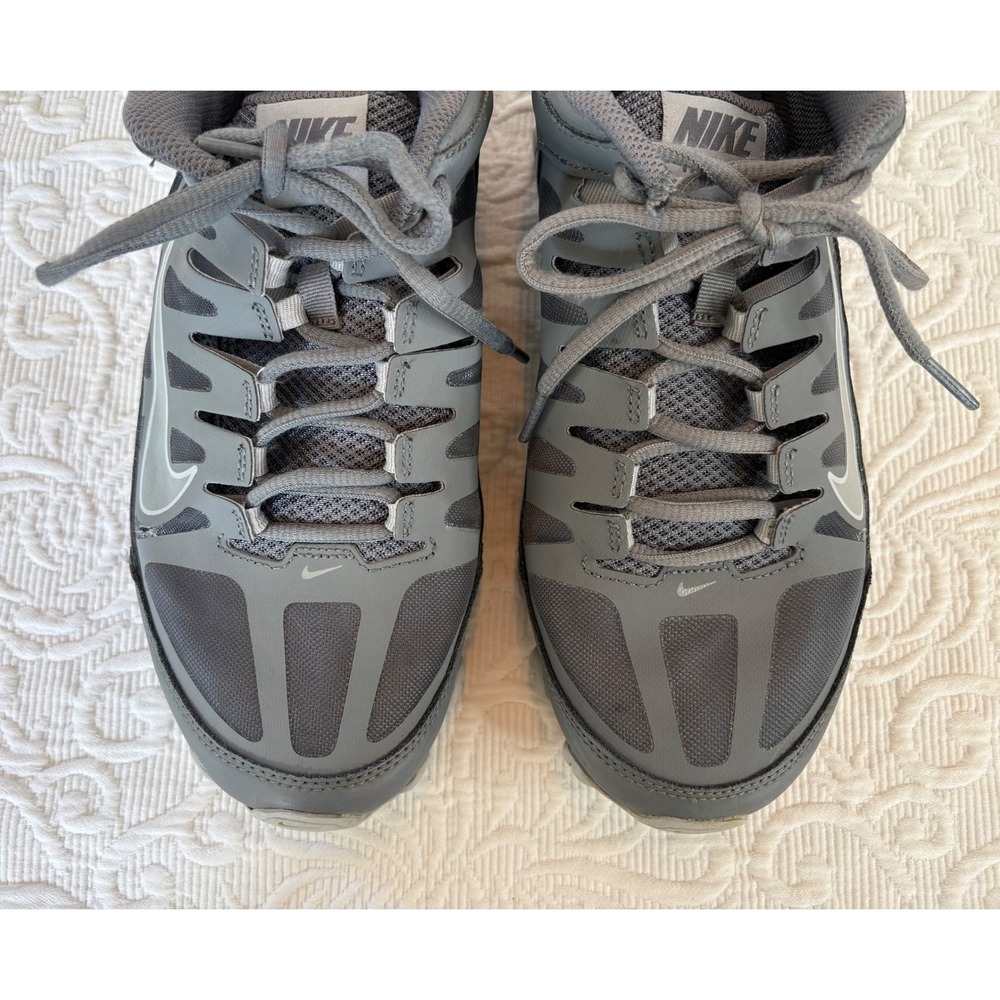 Nike Reax 8 TR Mens Training Shoes Dark Grey Cool Grey 621716-010 Size 8.5 - Picture 2 of 12